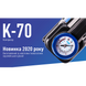 Компресор "ViTOL" K-70 150psi/25Amp /90л/2 циліндра /шланг 1,0+5,0м/клеми 00398 фото 2