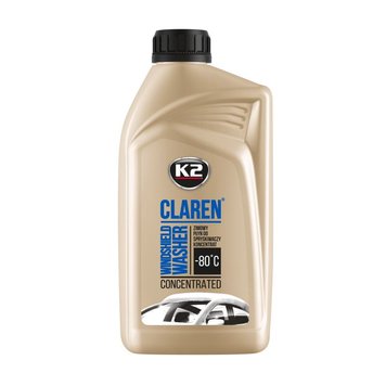 Омивач скла зимовий K2 Claren Windshield Washer -80 °С концентрат 1 л K611 фото