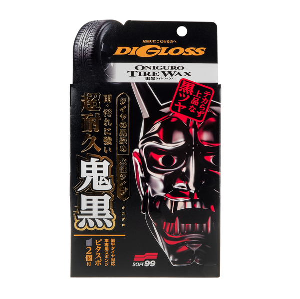 Чорніння для шин SOFT99 DiGloss Black Devil Tire Wax 00247 фото