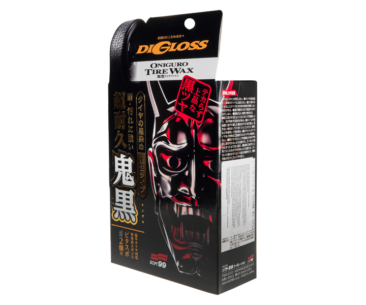 Чорніння для шин SOFT99 DiGloss Black Devil Tire Wax 00247 фото