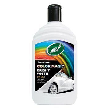 Поліроль для кузова із відновленням кольору Turtle Wax Color Magic Bright White 500мл Біла 00540 фото