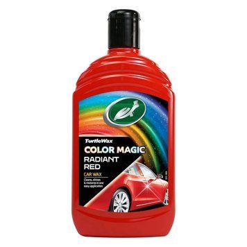 Поліроль для кузова з відновленням кольору Turtle Wax Color Magic Radiant Red 500мл Червона 00542 фото