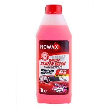 Зимовий омивач скла Nowax Winter Screen Wash концентрат -80°C 1 л Жуйка 00177 фото