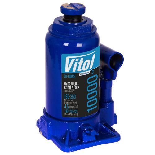 Домкрат гідравл. телескопічний 10т короб. min 190мм - max 350мм 4.5кг (DB-10002H/JX105S) 00337 фото