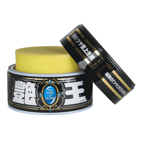 Твердий віск для королівського блиску SOFT99 The King of Gloss Black 00238 фото