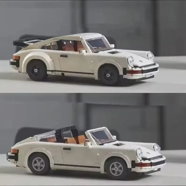 Конструктор Porsche 911 Turbo Targa автомобіль 1458 деталей 00557 фото