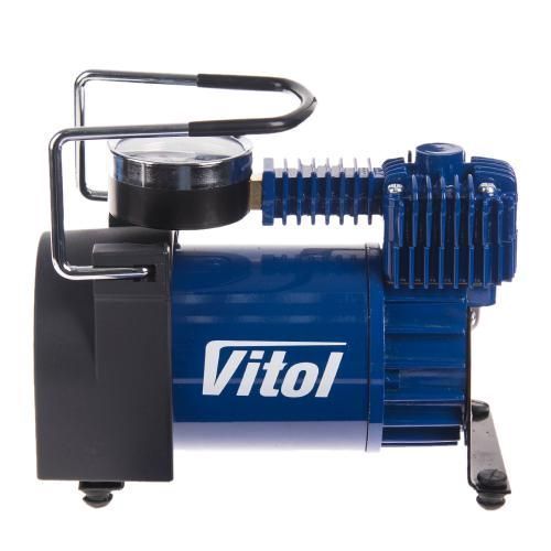 Компрессор "ViTOL" K-50 150psi/15Amp/40л/прикуриватель 00396 фото