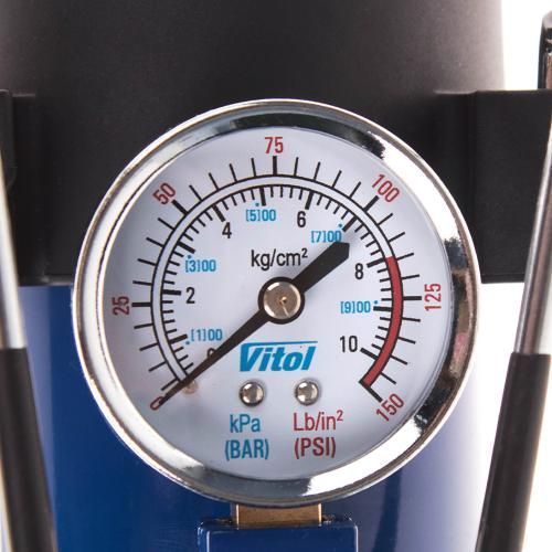 Компрессор "ViTOL" K-50 150psi/15Amp/40л/прикуриватель 00396 фото